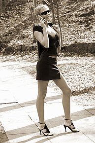Bild Messehostess Claudia