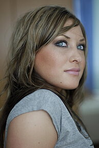 Bild Messehostess Christina