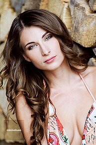 Bild Messehostess Swetlana